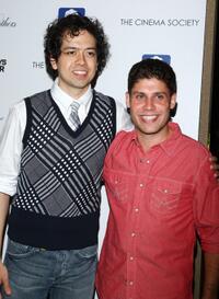 Geoffrey Arend and Michael Weber at the screening of "500 Days Of Summer."
