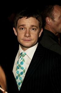 Martin Freeman at the London premiere of "Love Actually."