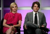 Samaire Armstrong and Seth Gabel at the 2007 Summer Television Critics Association Press Tour.