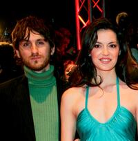 Raul Arevalo and Maria Ruiz at the premiere of "Summer Rain" during the 57th Berlin International Film Festival (Berlinale).