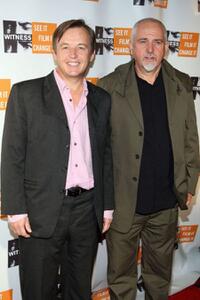 Chris Anderson and Peter Gabriel at the 4th Annual Focus For Change: Benefit Concert In Support Of Witness.