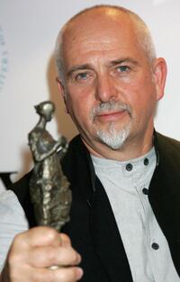 Peter Gabriel at the Ivor Novello Awards.