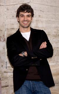 Luca Argentero at the photocall of "Solo Un Padre."