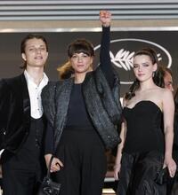 Asia Argento, Fu'ad Ait Aattou and Roxane Mesquida at the screening of "Une Vieille Maitresse" during the 60th edition of the Cannes Film Festival.