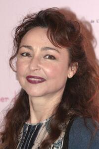 Catherine Frot at the Fouquet's restaurant in Paris.