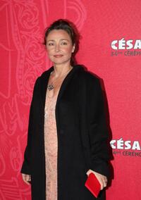 Catherine Frot at the 34th Cesars French Film Awards ceremony.