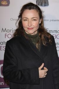 Catherine Frot at the Paris premiere of "Le Code Change."