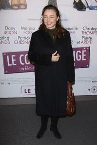 Catherine Frot at the Paris premiere of "Le Code Change."