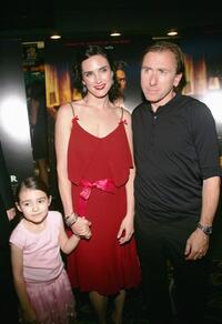 Ariel Gade, Jennifer Connelly and Tim Roth at the premiere of "Dark Water."