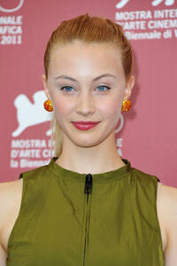 Sarah Gadon at the photocall of "A Dangerous Method" during the 68th Venice Film Festival.
