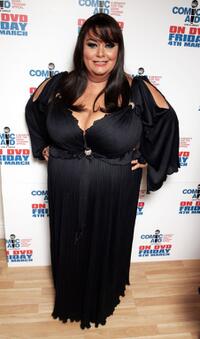 Dawn French at the "Comic Aid" to raise funds for the Asian tsunami and earthquake appeal.