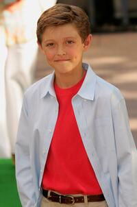 Jordan Fry at the UK premiere of "Charlie And The Chocolate Factory."