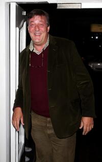 Stephen Fry at the VIP screening of "Fade to Black."