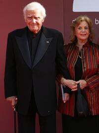 Joachim Fuchsberger and wife Gundel Fuchsberger at the "Blaue Panther" Bavarian Television Award 2007 Ceremony.