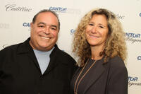 Joseph R. Gannascoli and Edie Lutnick at the Annual Charity Day in New York.