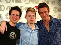 Hal Sparks, Randy Harrison and Robert Gant at the fourth season premiere of "Queer As Folk."