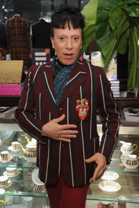 Joey Arias at the Paul Smith New York 25th Anniversary celebration in New York City.