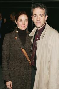 Kathleen McNenny and her husband Boyd Gaines at the play opening of Roundabout Theatre Comanys "The Foreigner."