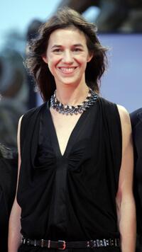 Charlotte Gainsbourg at the premiere of "Nuovomondo" (Golden Door) during the tenth day of the 63rd Venice Film Festival.