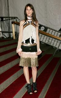 Charlotte Gainsbourg at the Metropolitan Museum of Art's Costume Institute Gala.