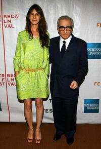 Charlotte Gainsbourg and Director Martin Scorsese at the premiere of "Golden Door" during the 2007 Tribeca Film Festival.