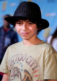 Moises Arias at the DVD premiere of "High School Musical 2."