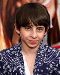 Moises Arias at the premiere of "Hannah Montana: The Movie."