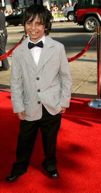 Moises Arias at the premiere of "Nacho Libre."