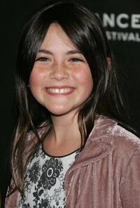 Isabelle Fuhrman at the premiere of "Hounddog" during the 2007 Sundance Film Festival.