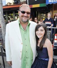 Joel Silver and Isabelle Fuhrman at the premiere of "Orphan."