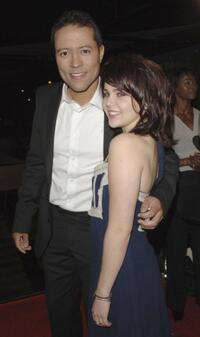 Yancey Arias and Mae Whitman at the premiere of "Thief."