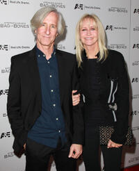Director Mick Garris and Cynthia Garris at the California premiere of "Bag Of Bones."