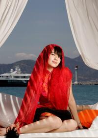 Gao Yuanyuan at the promotion of "Shanghai Dreams" during the 58th Annual International Cannes Film Festival.