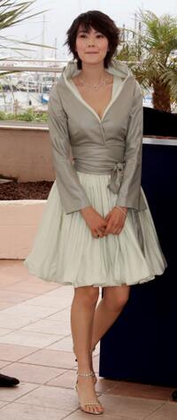 Gao Yuanyuan at the photocall of "Shanghai Dreams" during the 58th International Cannes Film Festival.