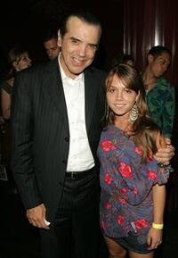Chazz Palminteri and Julia Garro at the after party of the premiere of "A Guide To Recognizing Your Saints."