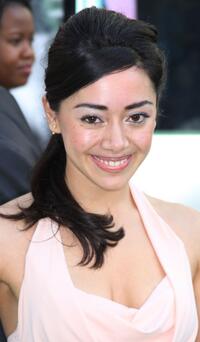 Aimee Garcia at the premiere of "The Incredible Hulk."