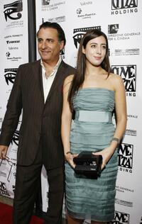Andy Garcia and daughter Daniella at the 4th Annual Cinema Italian Style Festival.