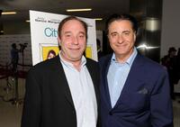 Bill Clark and Andy Garcia at the California premiere of "City Island."