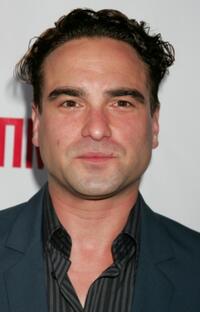 Johnny Galecki at the CW/CBS/Showtime/CBS Television TCA party.