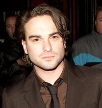 Johnny Galecki at the world premiere of "Bounce."