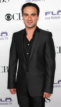 Johnny Galecki at the CBS Comedies Season premiere Party.