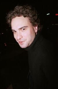 Johnny Galecki at the after-party for "Vanilla Sky."