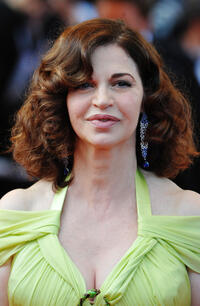 Anna Galiena at the France premiere of "Inglourious Basterds" during the 62nd International Cannes Film Festival.