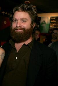 Zach Galifianakis at the special screening of "Sarah Silverman: Jesus Is Magic" during the AFI Fest.