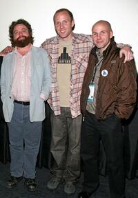 Zach Galifianakis, Jared Drake and Brandon Drake at the 2008 AFI Fest special screening of "Visioneers."