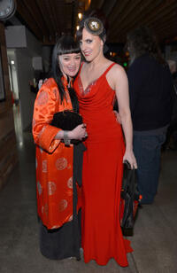 Bronagh Gallagher and musician Julie Feeney at the 8th Annual "Oscar Wilde: Honoring The Irish In Film" Pre-Academy Awards Event.