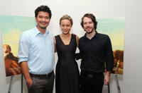 Destin Daniel Cretton, Brie Larson and John Gallagher, Jr. at the New York Special Screening of "Short Term 12."