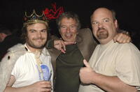 Jack Black, Bob Shaye and Kyle Gass at the after party of the premiere of "Tenacious D In: The Pick Of Destiny."