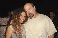 Collette Brooks and Kyle Gass at the after party of the premiere of "Tenacious D In: The Pick Of Destiny."