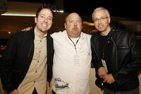 Ted Stryker, Kyle Gass and Dr. Drew Pinsky at the after party of the premiere of "Wild Hogs."